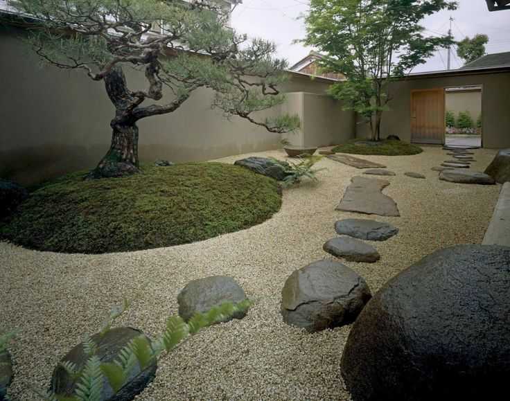 Японский сад камней своими руками: пошаговая инструкция