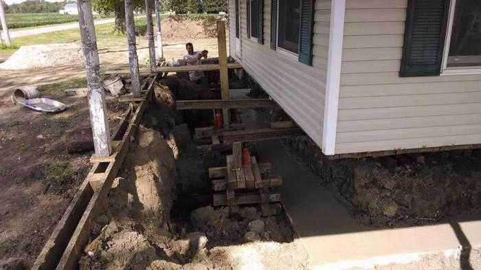 Как заменить фундамент под деревянным домом своими руками