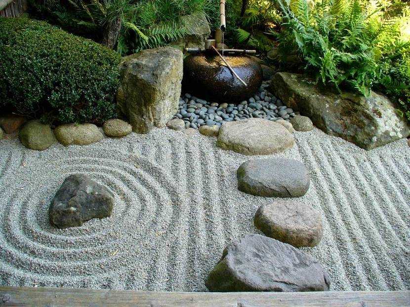 Сад камней в японии — какая идея заложена в создание композиции?