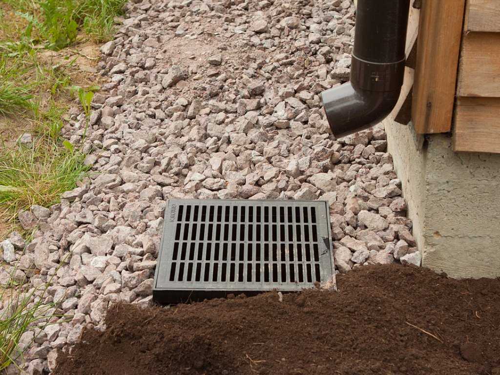 Установка дождеприемника для ливневой канализации: критерии выбора и .