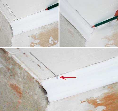 Как правильно отрезать потолочный плинтус самостоятельно в зависимости от углов комнаты