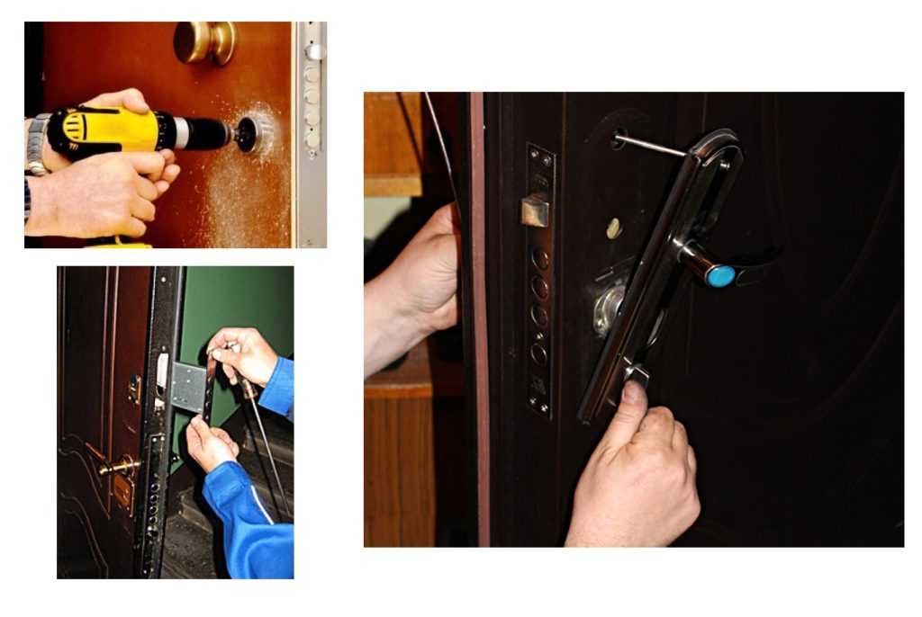 Ремонт дверного замка металлической двери - 4 случая когда можно отремонтировать самостоятельно.