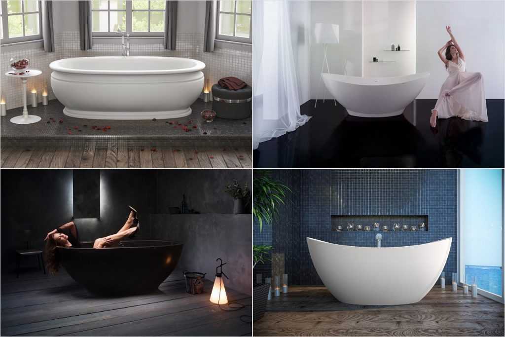 Компактная сидячая ванна: 5 вариантов установки