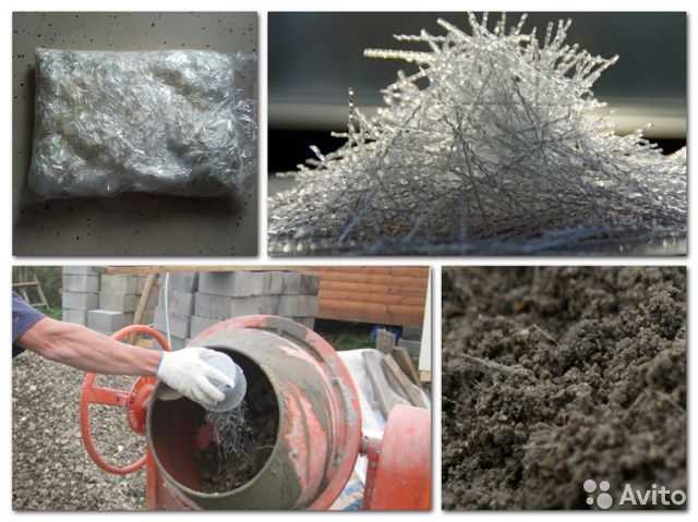 Фиброволокно для бетона - виды, свойства, сферы применения