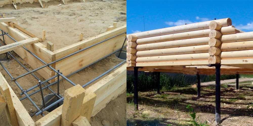 Какой сделать фундамент под деревянный дом: особенности