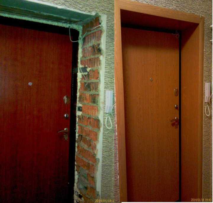 Как задекорировать железную дверь?