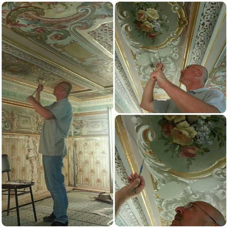 Как украсить потолок своими руками лепниной: пошаговая фото и видео инструкция