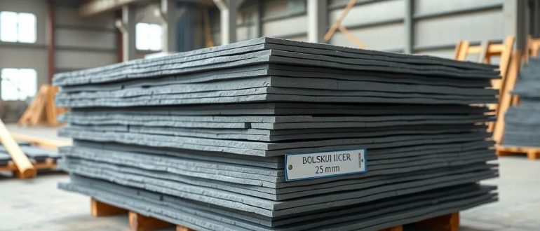 Плоский шифер 25 мм - для каких задач выбирают толстый лист