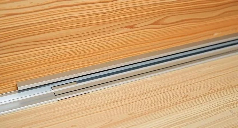 Как установить нижний профиль двери-купе