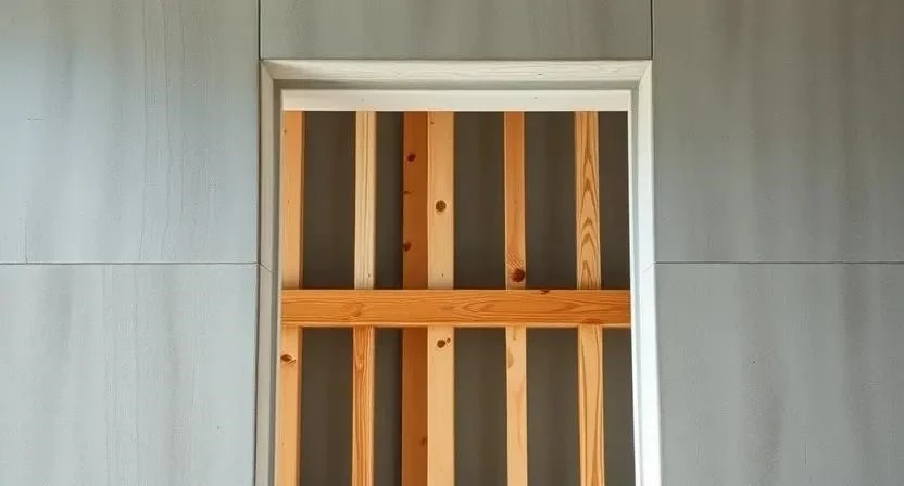 Монтаж межкомнатной двери в перегородку из гипсокартона