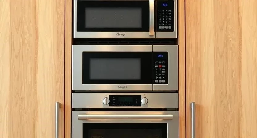 Организация стены с кухонными колоннами