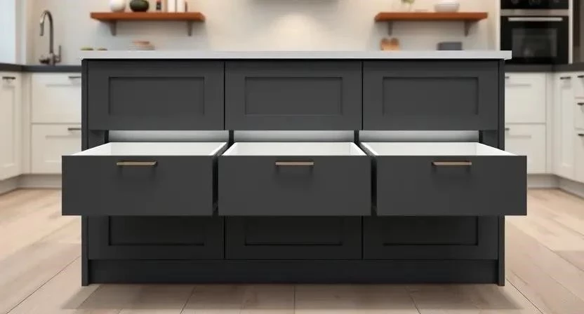 Организация хранения на кухне и выбор выдвижных систем