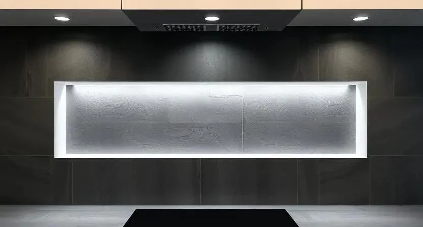 Организация освещения в кухонных нишах