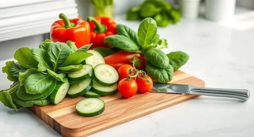 Организация рабочего места для здорового питания на кухне