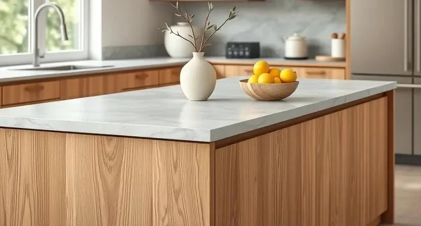 Кухонный остров как обеденная зона