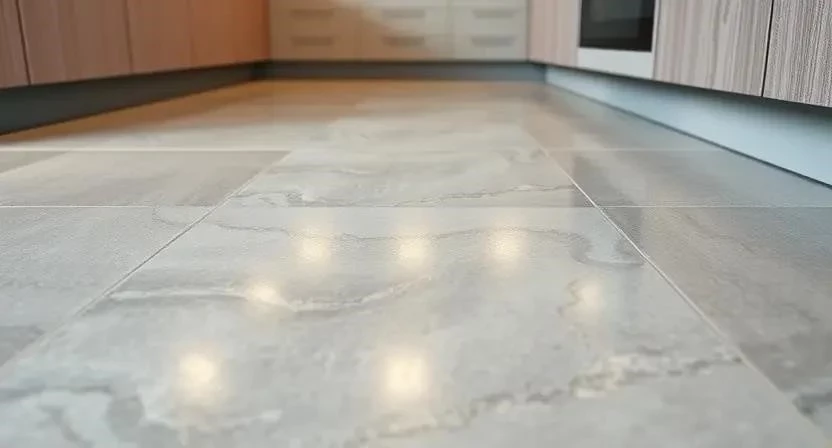 Выбор износостойкого линолеума для кухни