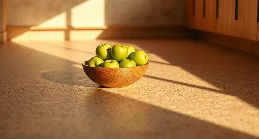 Пробковый пол на кухне: плюсы, минусы и секреты выбора
