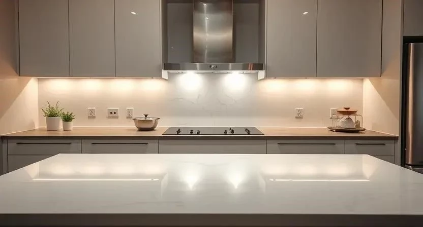 Установка светодиодной подсветки рабочей зоны кухни