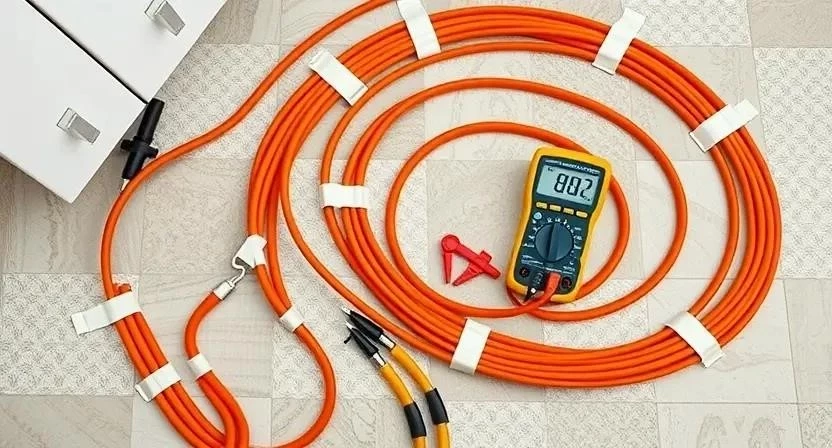 Теплый пол на кухне под плитку: выбор и установка