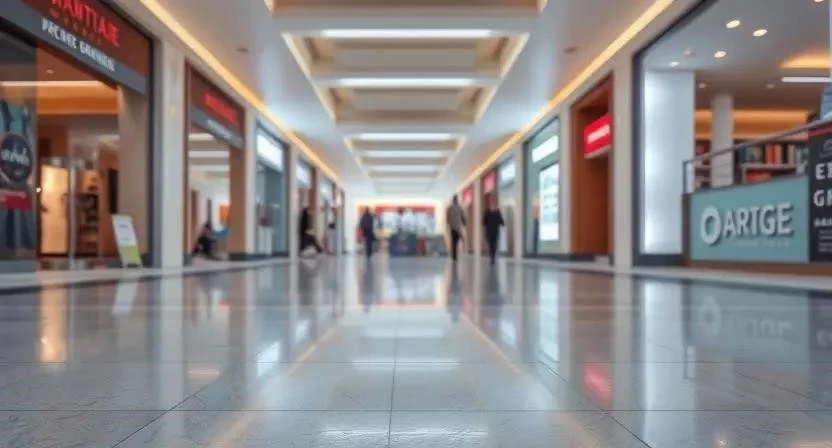 Теплый пол в торговых центрах