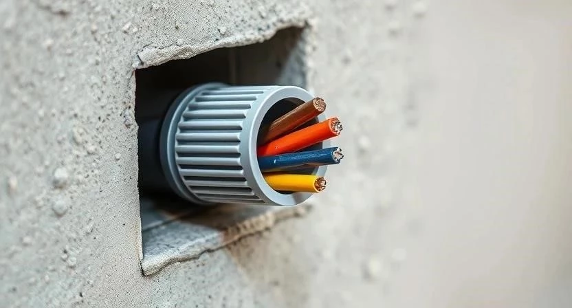 Монтаж электропроводки и систем отопления в доме