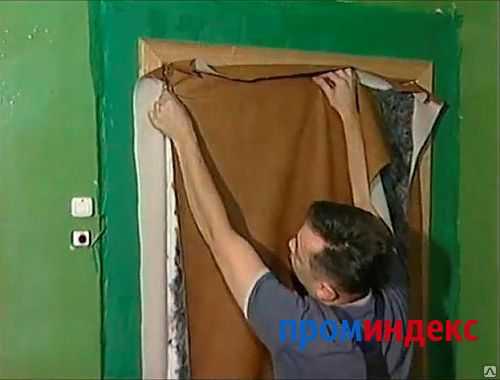 Отделка входной двери изнутри и снаружи: как облицевать металлическое полотно своими руками после установки (фото, видео)