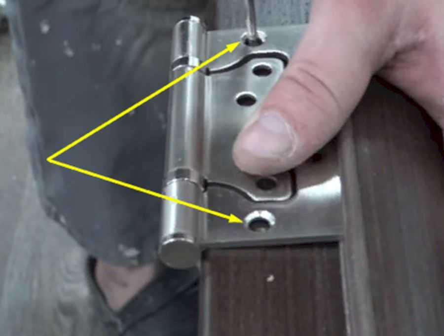 Инструкция по установке петель на межкомнатные двери