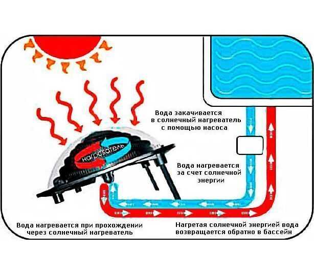 Как нагреть воду в бассейне: способы, особенности устройств для нагрева воды — статья от intex online