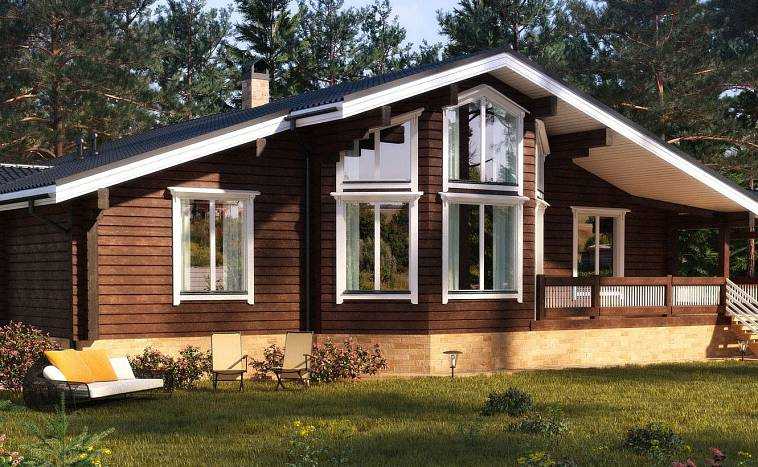 Крутые одноэтажные финские деревянные дома на 180+ фото проектов