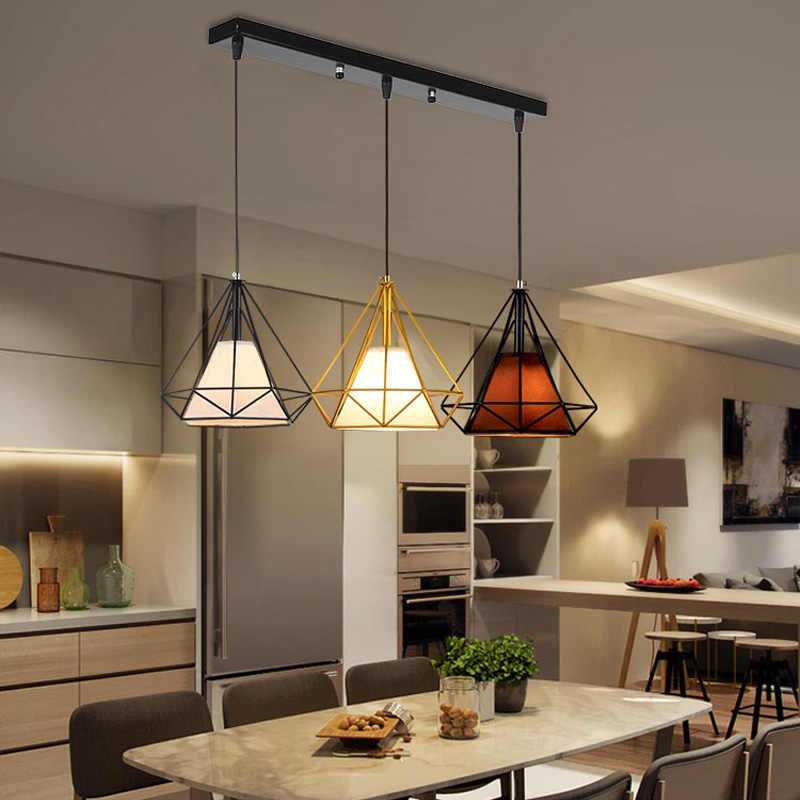 Светильники для кухни подвесные над столом: красивое визуальное зонирование