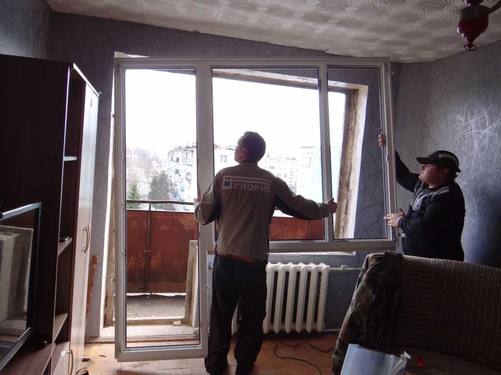 Можно ли поменять балконную дверь без окна - строительный журнал