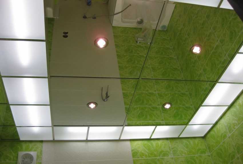 Зеркальная потолочная плитка своими руками: фото- и видео- инструкция по монтажу на потолок