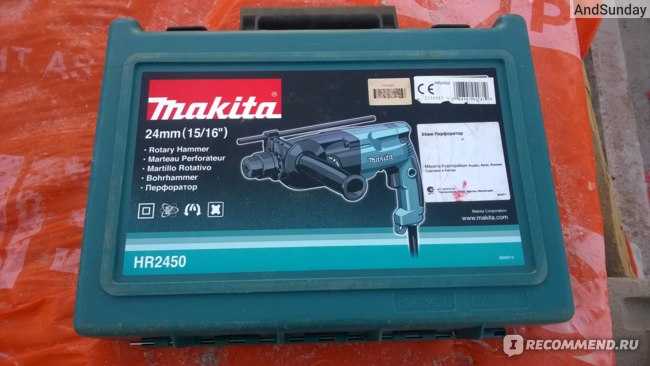 Перфоратор makita hr2450: характеристики, страна-производитель, отзывы