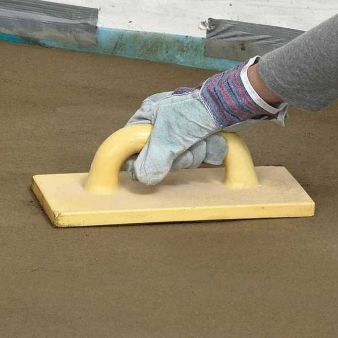 Укрепление бетонного пола