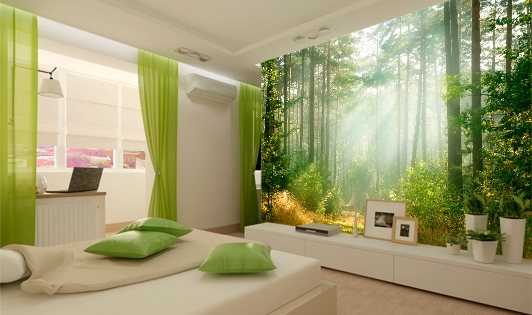 Как визуально увеличить комнату - обои, шторы, цвета, мебель