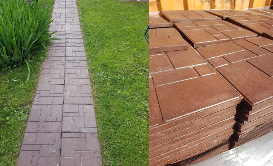 Полимерпесчаная тротуарная плитка: способы укладки