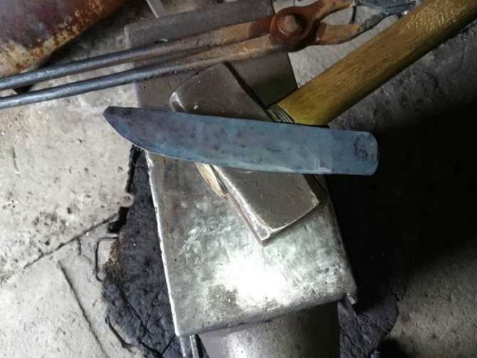Ковка ножа из напильника своими руками | все про металл