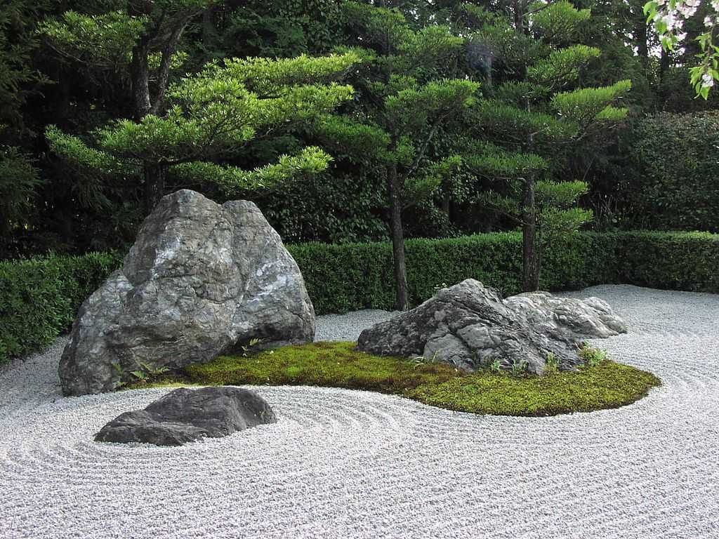 Каменный сад в ландшафтном дизайне – воплощение культуры востока