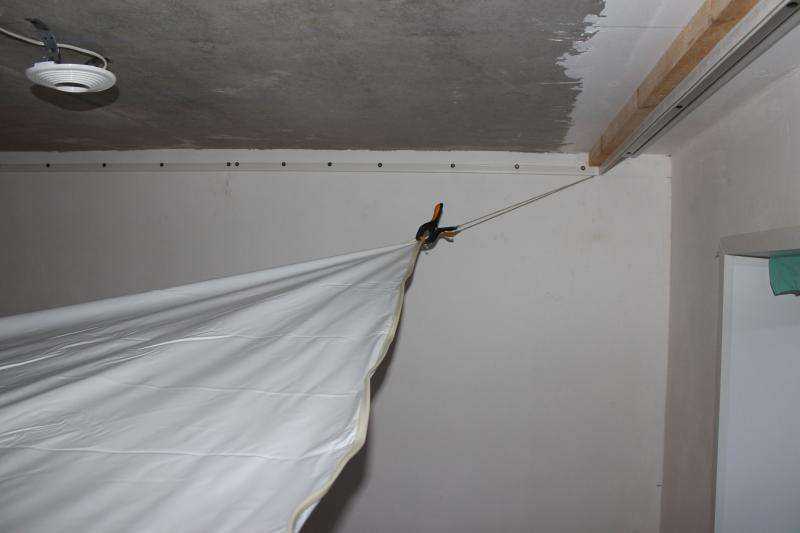 Натяжные потолки: пошаговая инструкция по монтажу и демонтажу своими руками