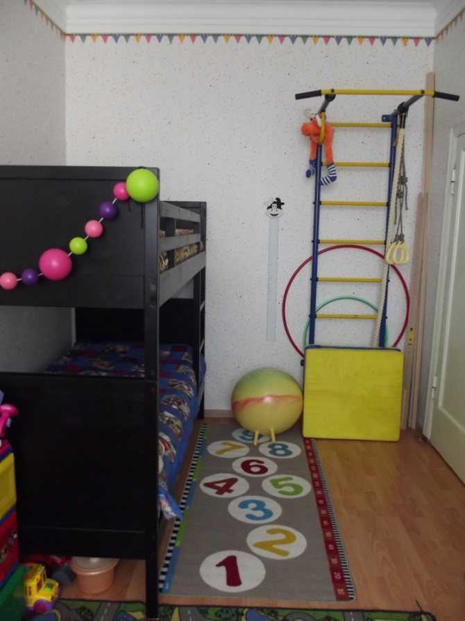 Детский уголок в однокомнатной квартире - примеры планировок (25 фото)