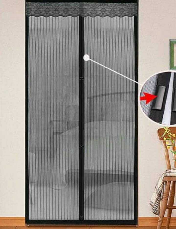Москитная сетка на дверь: анти- противомоскитная магнитная, роллетная, раздвижная штора