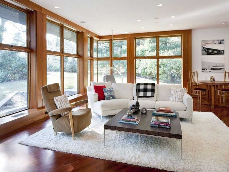 Панорамные окна в квартире и доме: особенности интерьера, 35 фото
