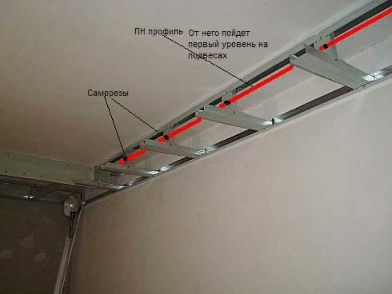 Технология монтажа натяжного потолка - типы крепления и порядок выполнения работ