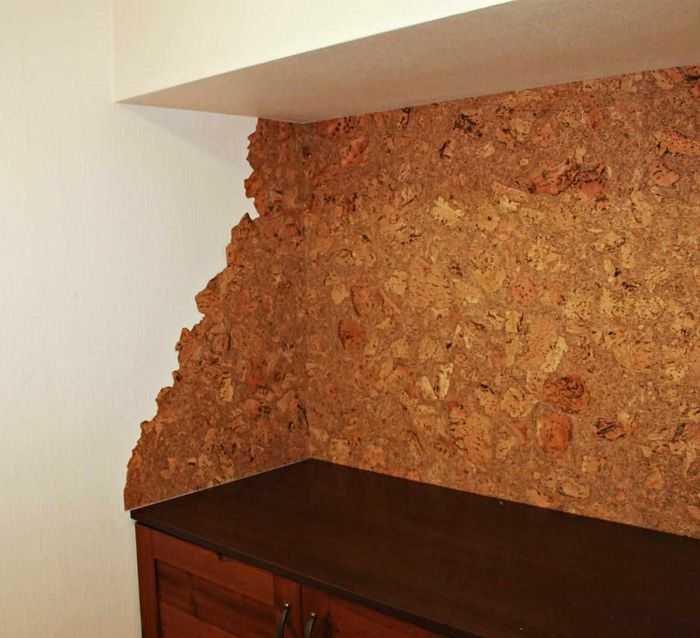 Экологичное пробковое покрытие для стен в современном интерьере (+38 фото)
