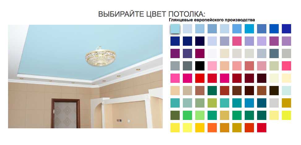 Как выбрать цвет потолка в прихожей или коридоре, ванной комнате, кухне, детской комнате и спальне