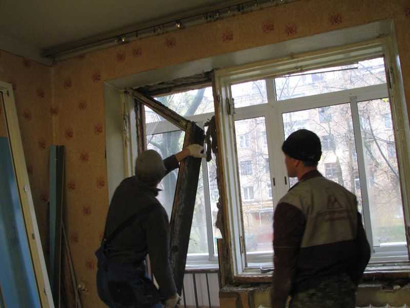 Замена балконной двери без замены оконного блока