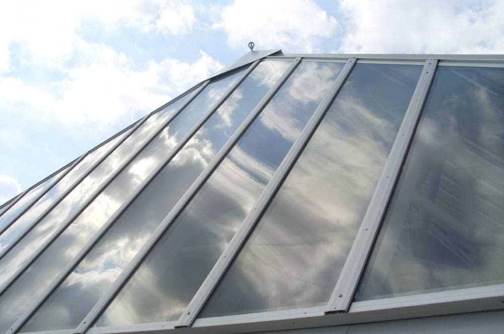 Крыша для дома из поликарбоната