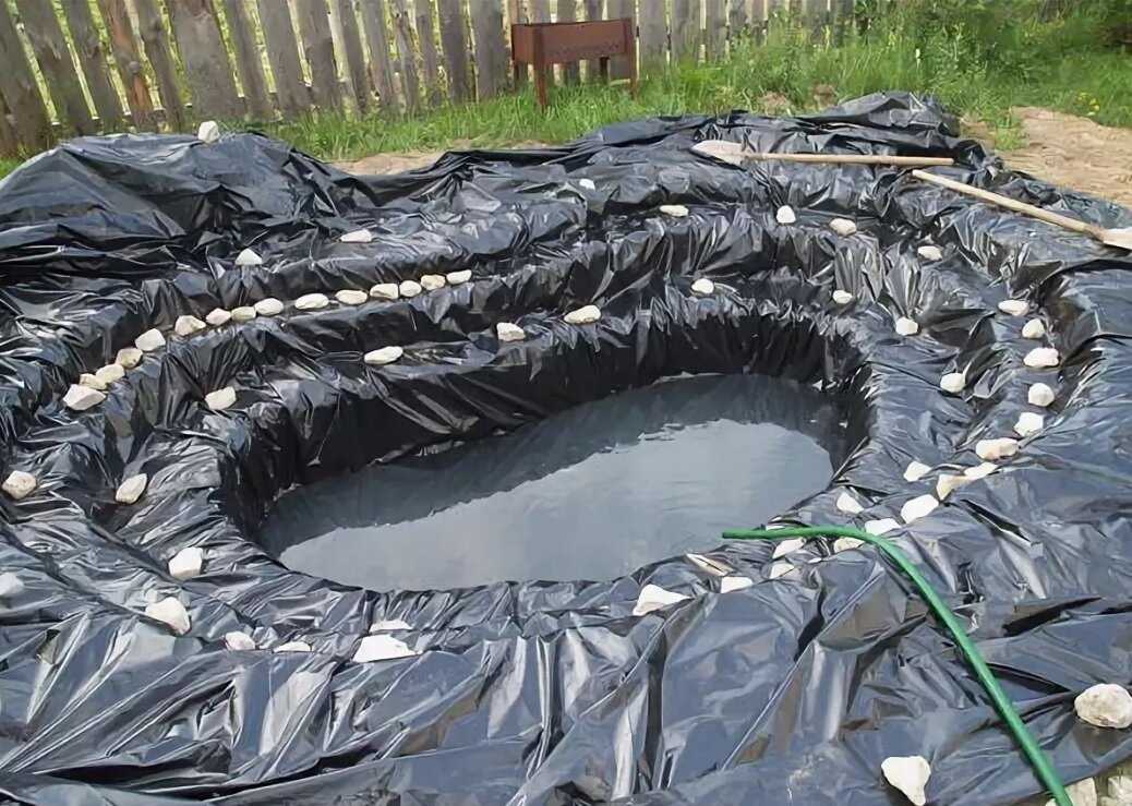 Искусственный водоем на даче. как сделать: из пленки или пластика?