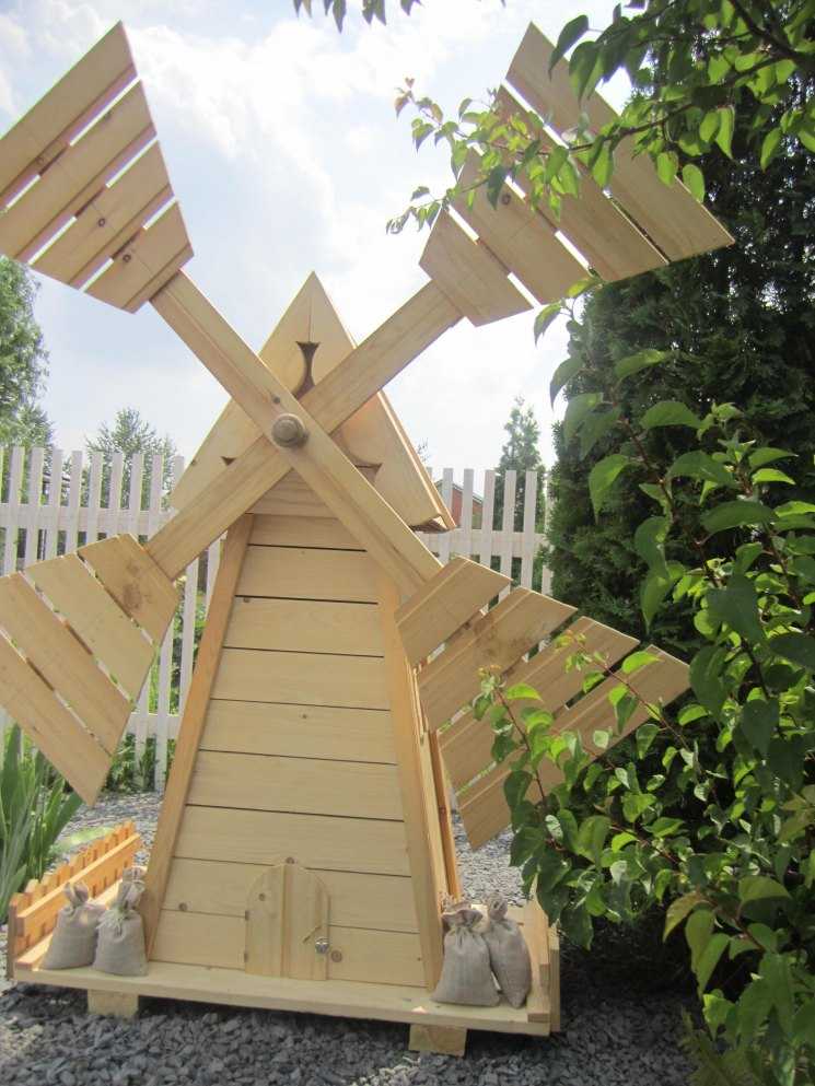 Мельница своими руками — лучшие идеи и инструкции по постройке декоративных мельниц в саду и на участке (105 фото)