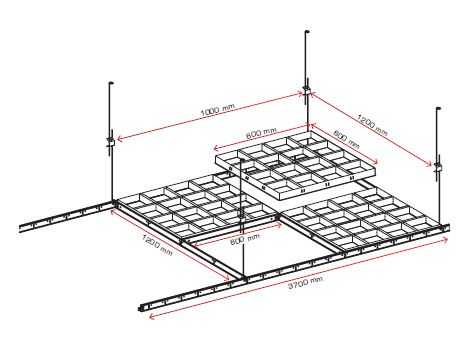 Светильники для потолка «грильято»: правила монтажа и преимущества led-технологии — дом&стройка